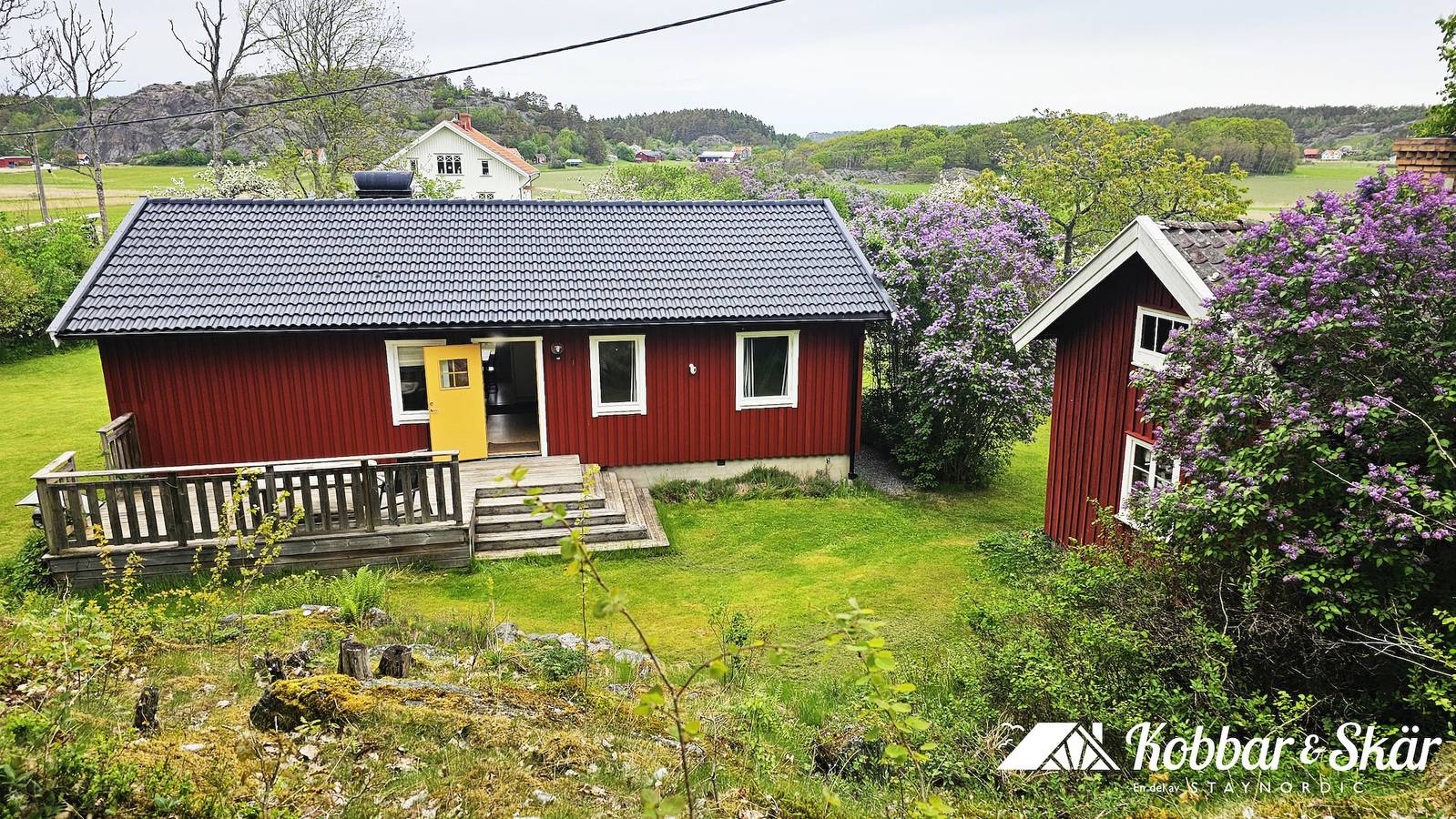 Hus för 6 Personer, med terass och trädgård