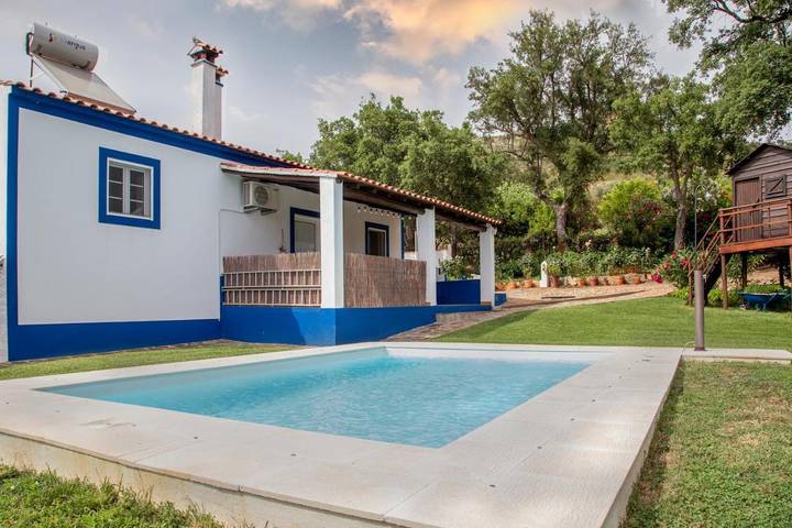 Casa rural para 6 personas, con piscina además de vistas y jardín en Portalegre - 3