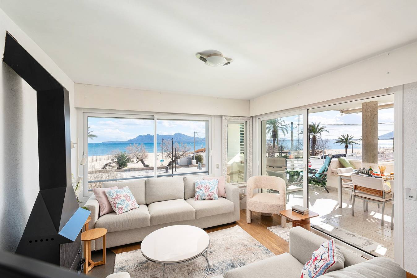 Ancora – Apartment in erster Reihe mit atemberaubender Aussicht in Port de Pollença, Pollença