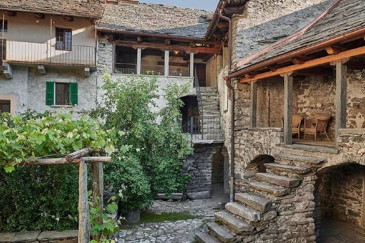 Ferienhaus für 3 Personen, mit Haustier in Maggia