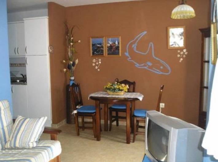 Apartamento para 5 personas, con jardín en Costa Verde