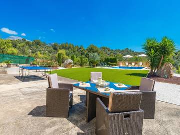 Villa in Mancor de la Vall, Majorca Center für 6 