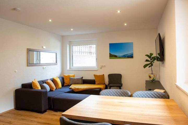 Ferienwohnung für 3 Personen, mit Terrasse und Ausblick