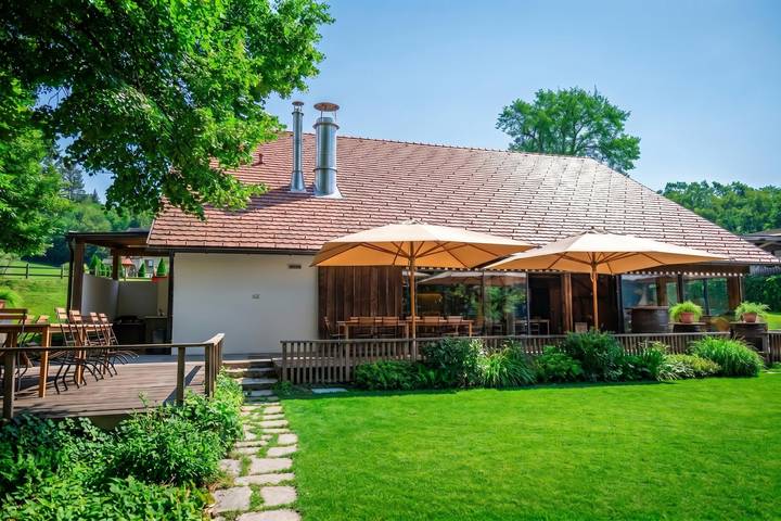 Chalet für 12 Personen, mit Terrasse und Sauna, kinderfreundlich - 1