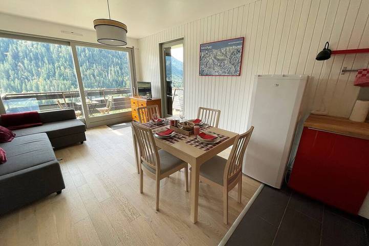 Ganze Wohnung, Enchanting studio with WiFi in charming Châtel in Châtel, Les Portes du Soleil