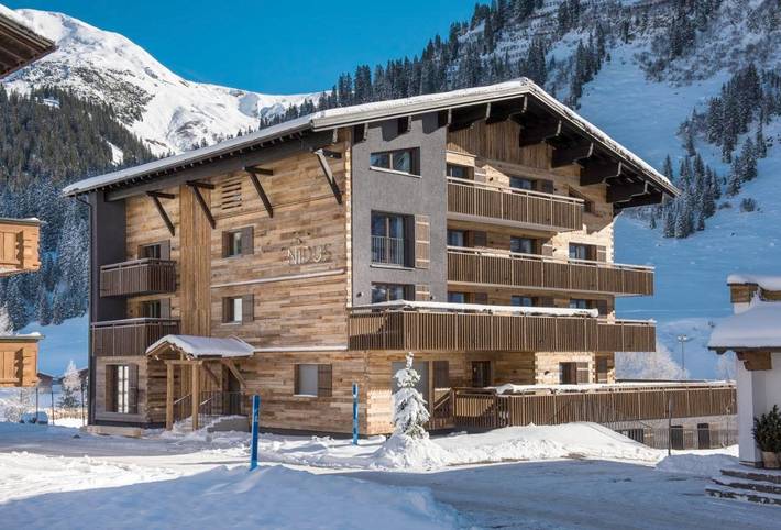 Vakantieappartement voor 6 personen, met uitzicht en balkon in Lech