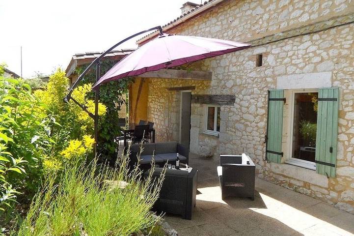 Maison de vacances pour 6 personnes, avec terrasse et jardin à Plaisance