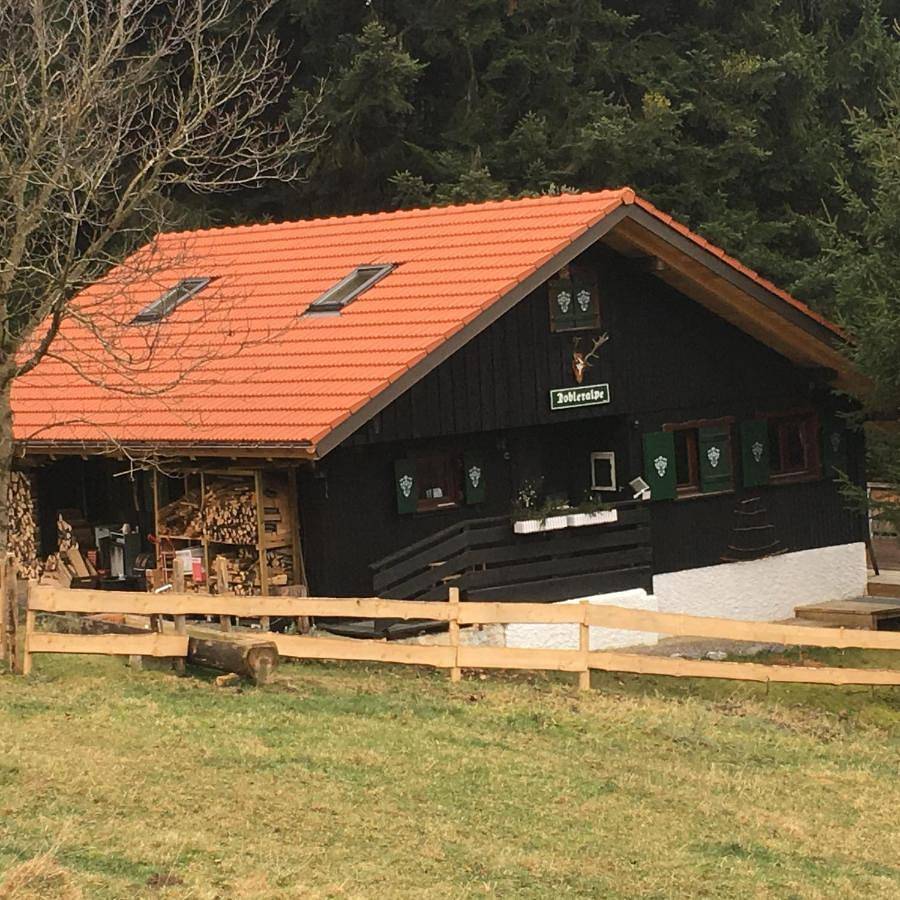 Tobleralpe - Oberreute Selbstversorgerhütte mit viel Komfort in Oberreute, Bayerisch Schwaben