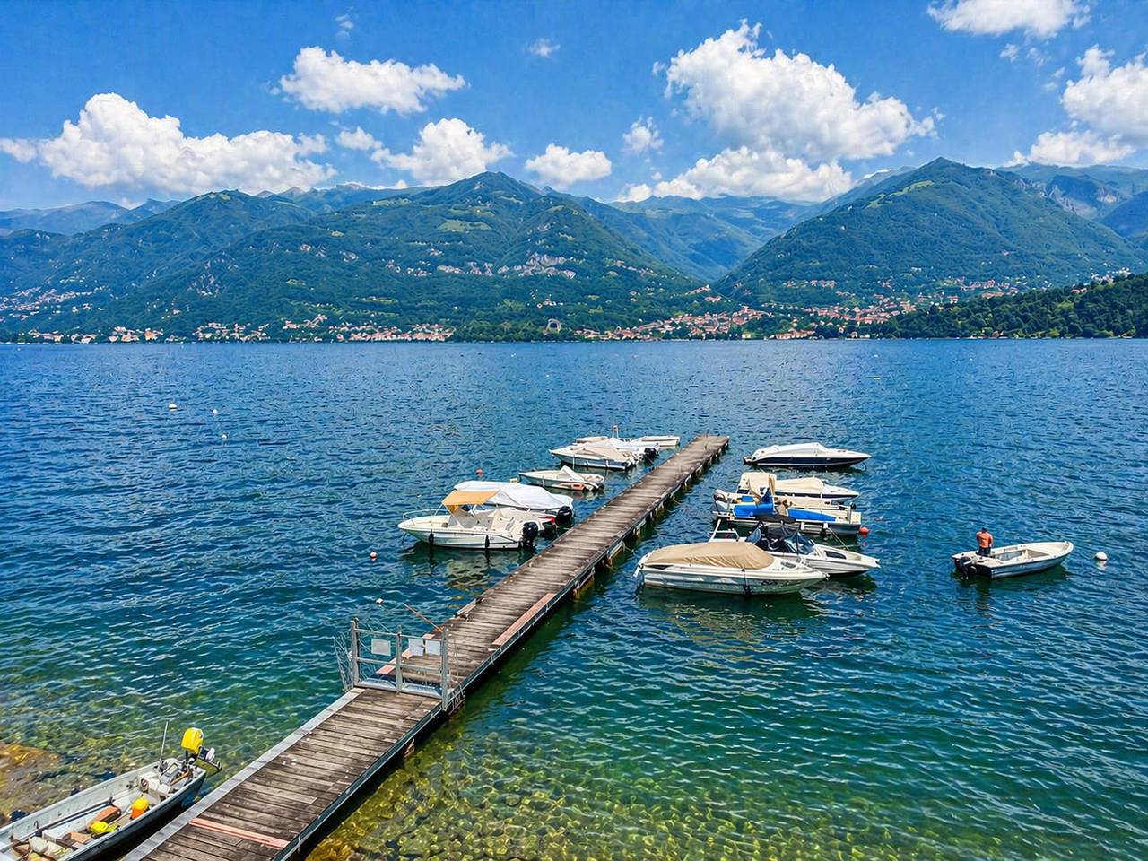 Appartement entier, Appartement de vacances pour 4 personnes avec vue in Lezzeno, Lac de Côme