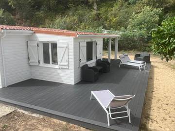 Maison de campagne pour 4 personnes, avec balcon dans Port de Maguide