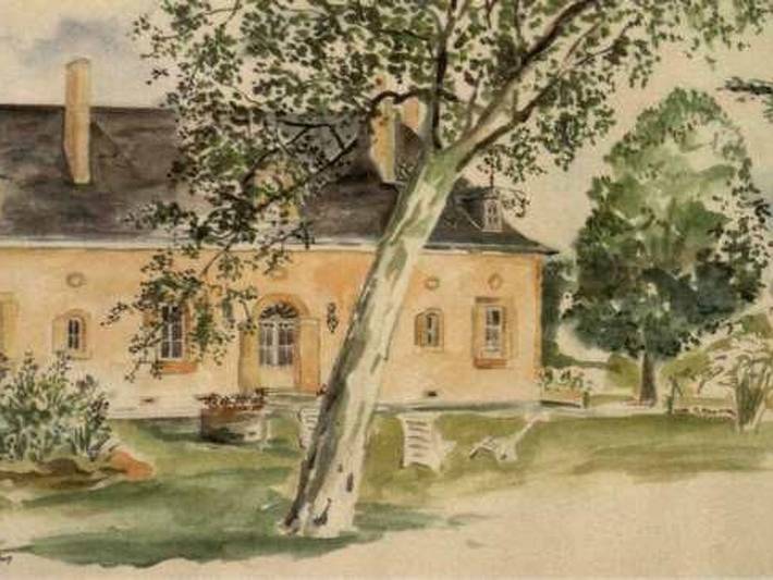 Location de vacances pour 6 personnes, avec terrasse ainsi que piscine et jardin à Saint-Agne