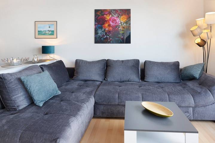 Ganze Wohnung, Ferienwohnung 'Panorama 10' mit Meerblick, Balkon und Wlan in Kieler Förde, Laboe
