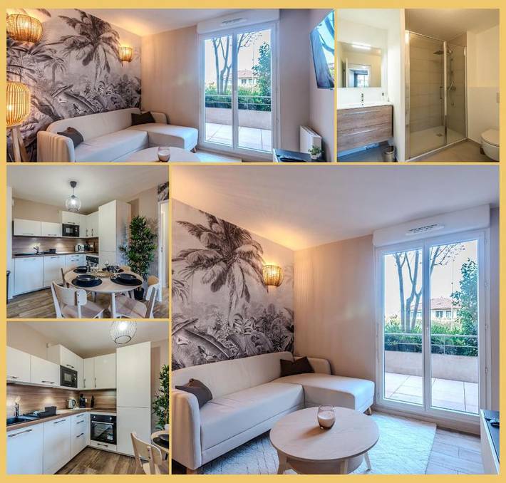 Gîte pour 4 personnes, avec balcon à Ville-la-Grand - 3