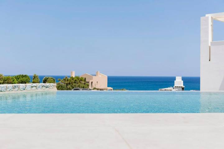Ferienhaus für 4 Personen, mit Ausblick und Pool sowie Garten in Lachania - 4