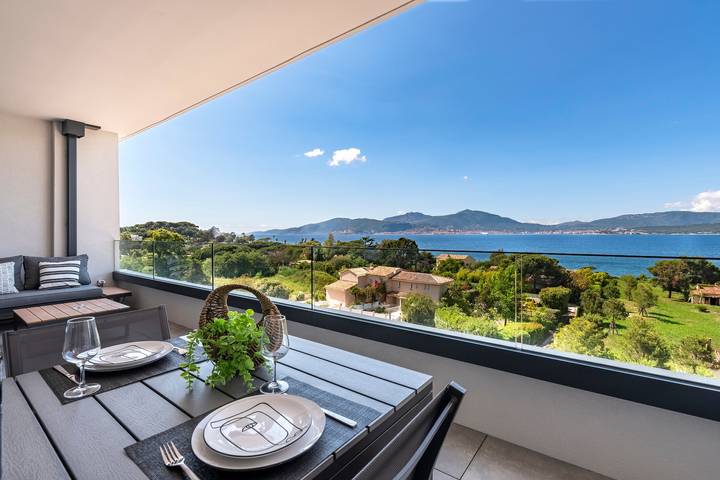 Location de vacances pour 4 personnes, avec Terrasse dans Porticcio
