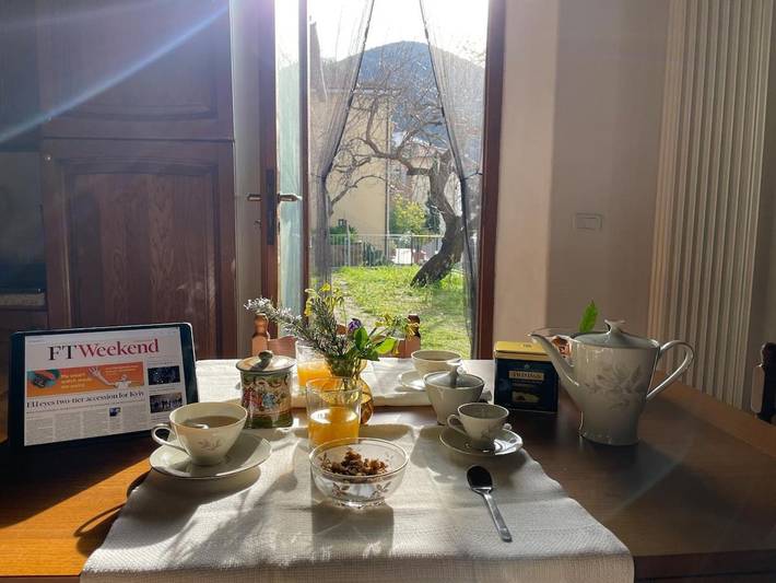 Appartamento vacanze per 4 persone, con panorama e giardino nonché balcone - 1