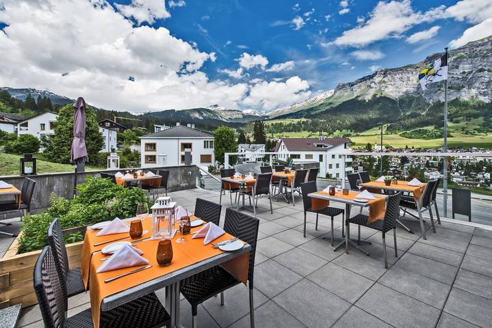 Hotel Restaurant Chesa - Standard Doppelzimmer in Flims-Dorf, Flims