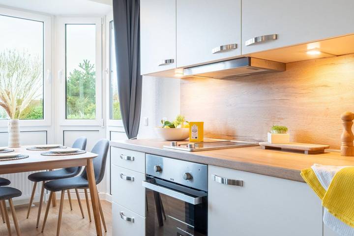 Ferienwohnung für 4 Personen, mit Terrasse und Sauna, mit Haustier in Nordholz - 4