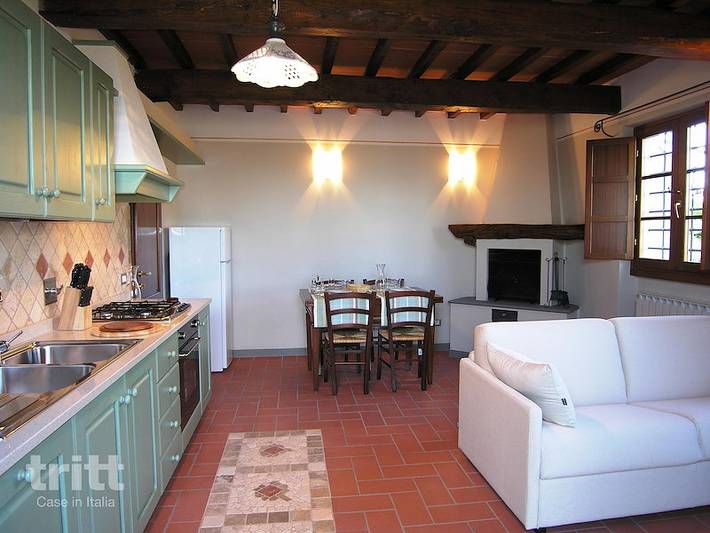 Location de vacances pour 6 personnes, avec terrasse et balcon/terrasse à Barberino di Mugello - 4