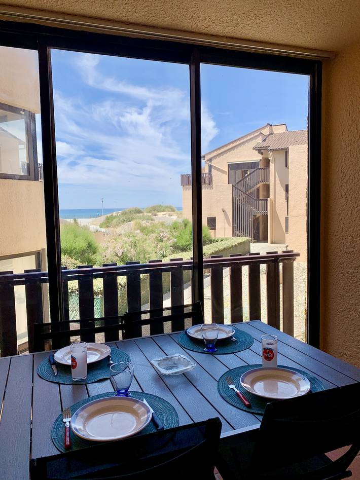 Location de vacances pour 4 personnes, avec Vue sur l’océan et Balcon à Hourtin