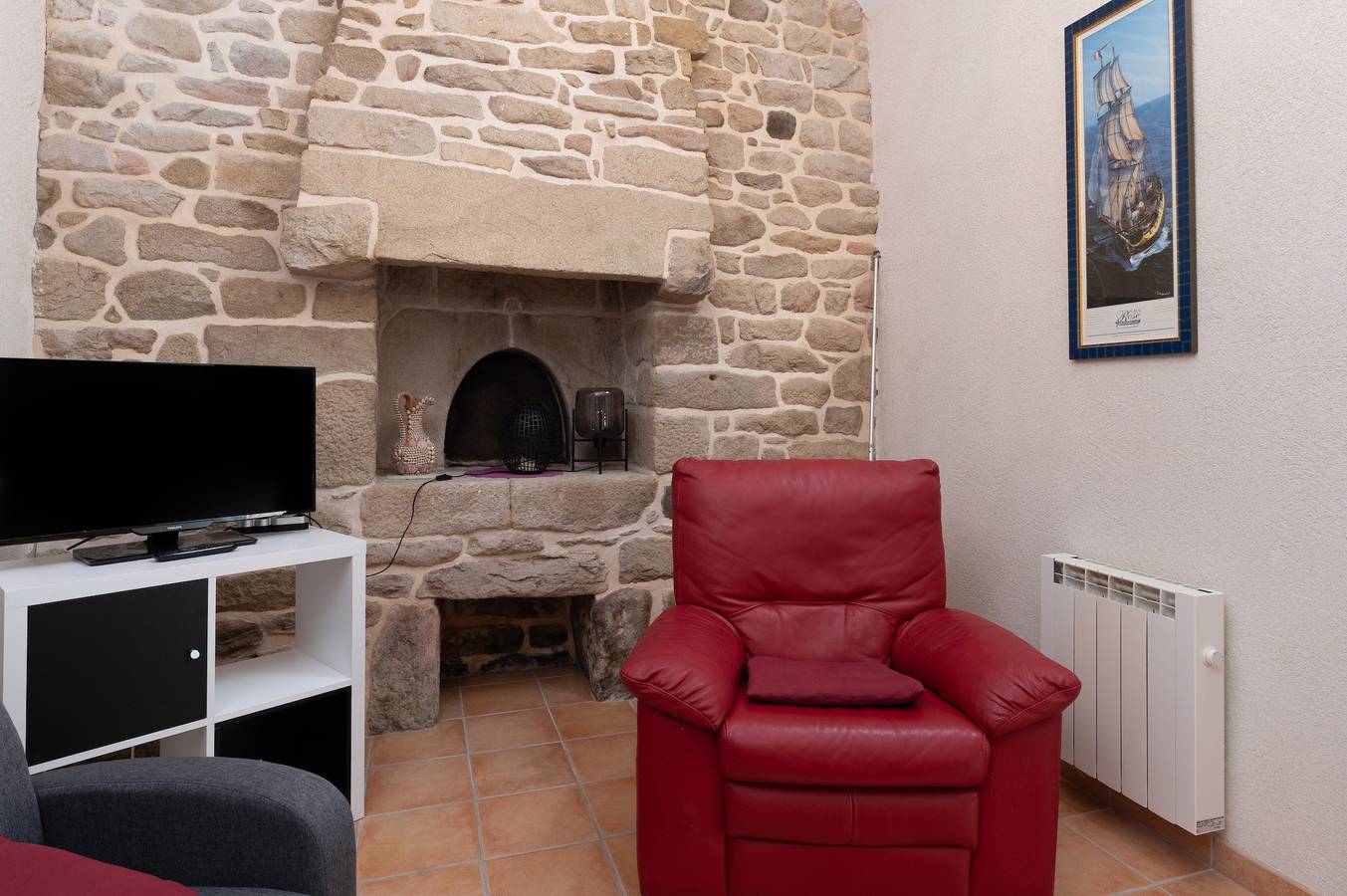 Casita de campo 'Chez Nous' con terraza privada, jardín compartido y Wi-Fi in Crach, Côte des Mégalithes
