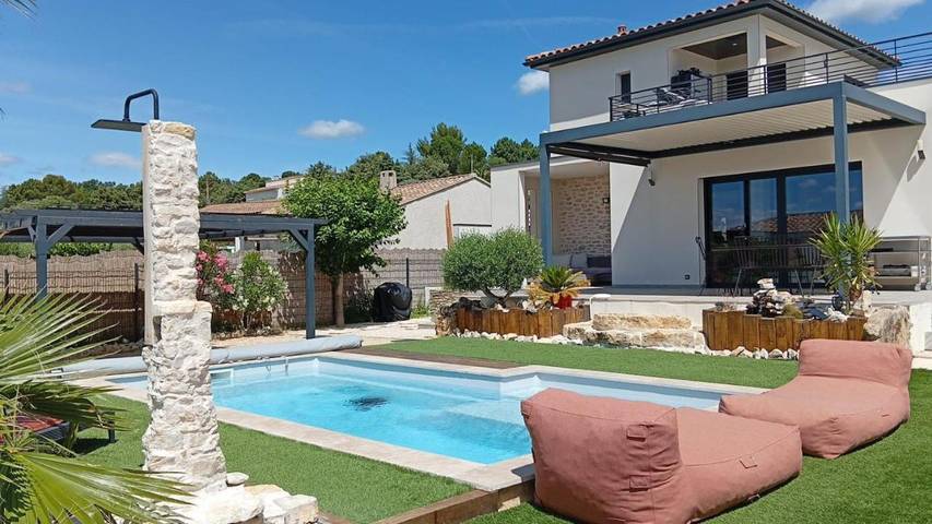 Apartamento de vacaciones para 2 personas, con piscina y jardín - 1