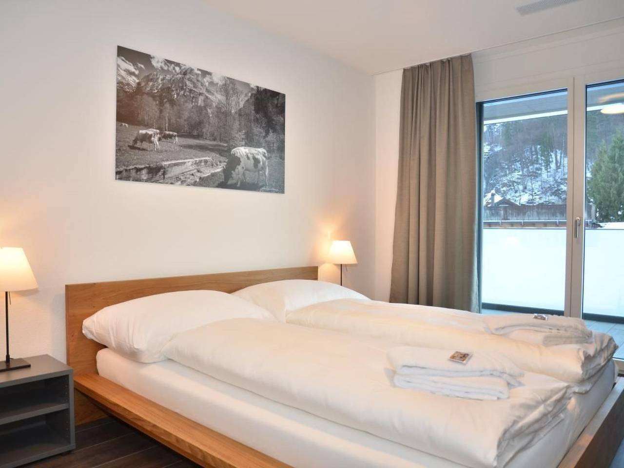 Geheel appartement, Apartment Alperose in Interlaken, Meer van Thun