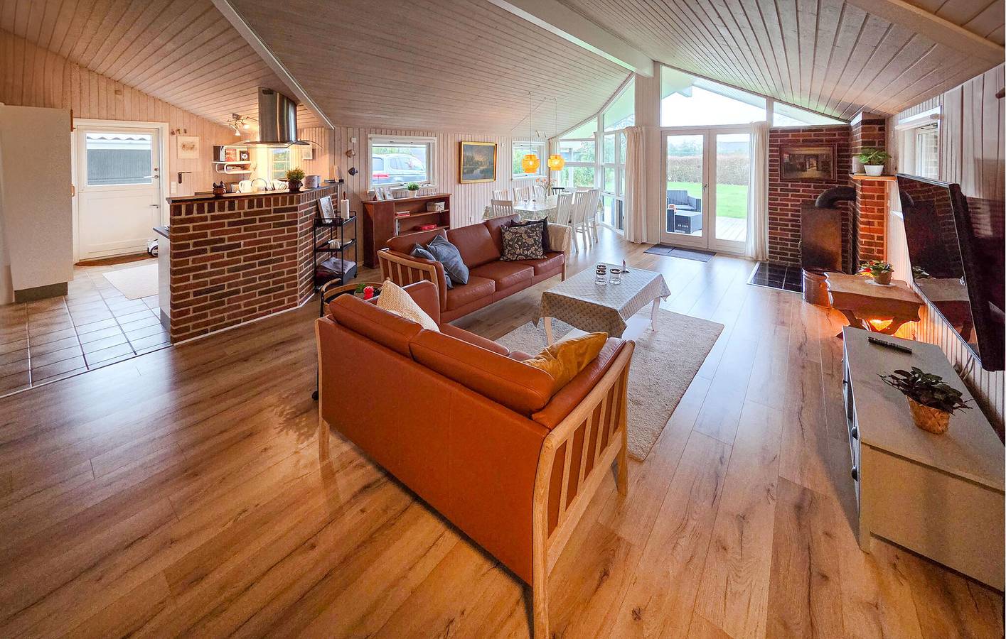 Vakantiehuis voor 8 personen met terras in Bukkemose, Humble