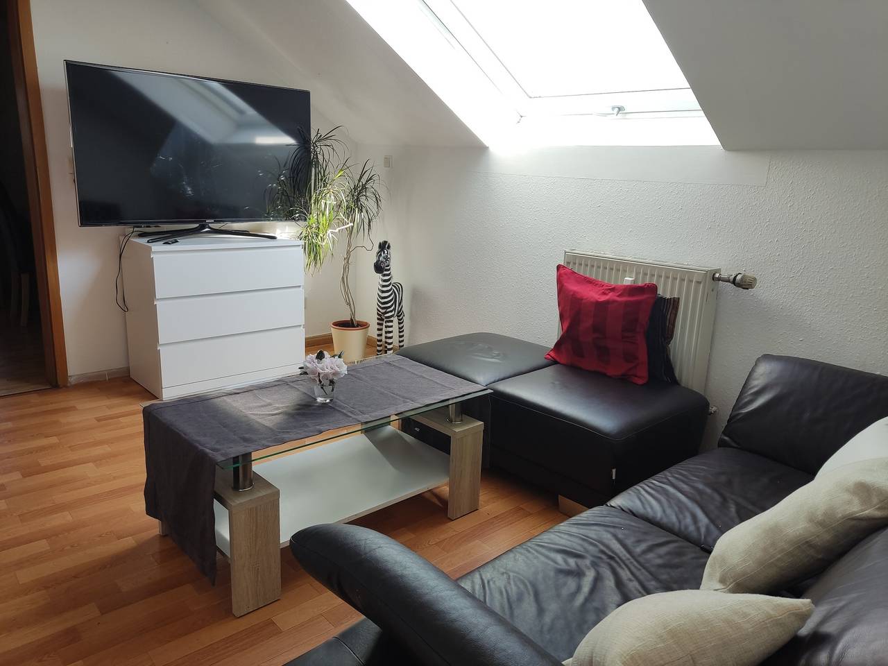 Hundefreundliche 4-Zimmer-Wohnung mit Bergblick und Balkon – Nähe Schweizer Grenze in Rickenbach, Südschwarzwald