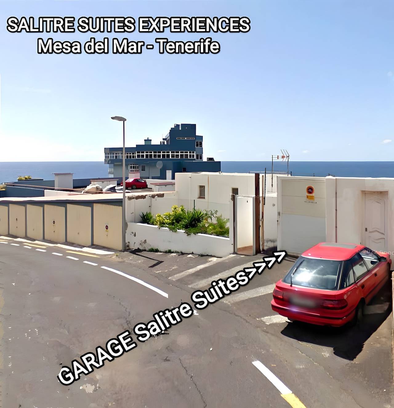 Apartamento entero, Apartamento vacacional 'Salitre Suite' con vistas al mar, balcón y Wi-Fi in Mesa del Mar, Tacoronte