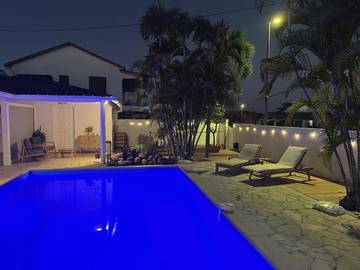 Chambre d’hôte pour 2 personnes, avec piscine et terrasse en Guadeloupe