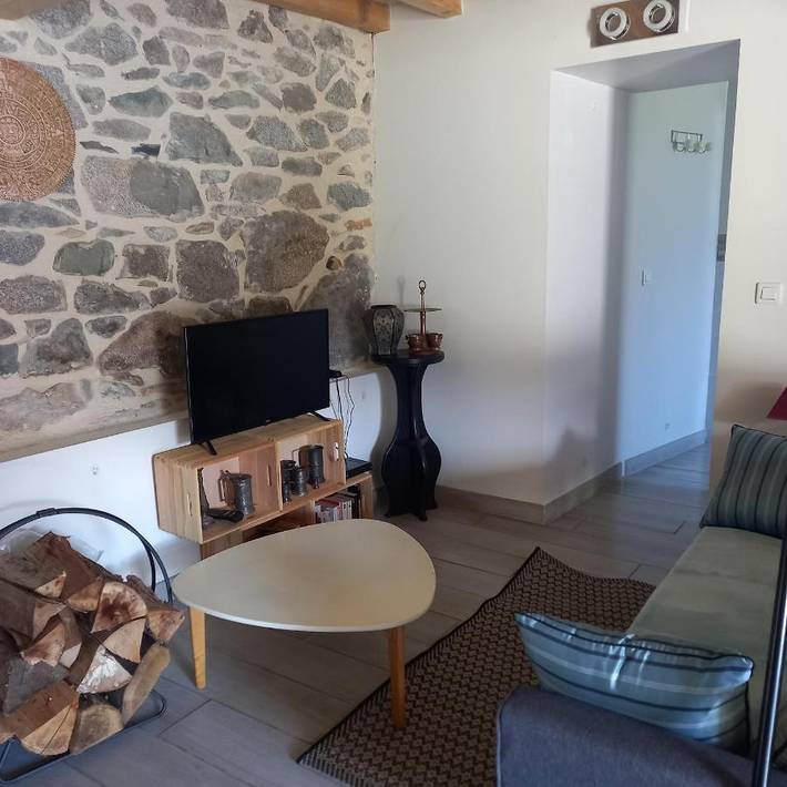 Gîte pour 4 personnes, avec vue ainsi que terrasse et jardin, animaux acceptés à Ustou - 3