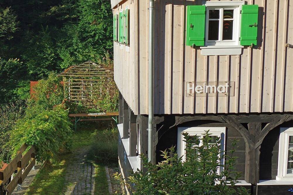 Ganze Wohnung, Ferienwohnung \"Böhmischer Blick\" - Ferienwohnungen Haus Heimat in Lückendorf, Oybin