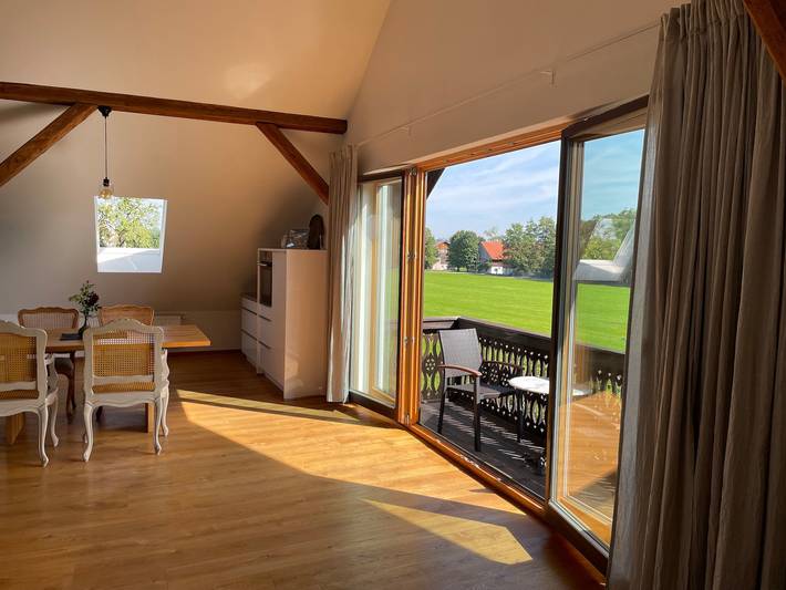 Ferienwohnung für 2 Personen, mit Balkon und Terrasse sowie Garten in Peißenberg - 3