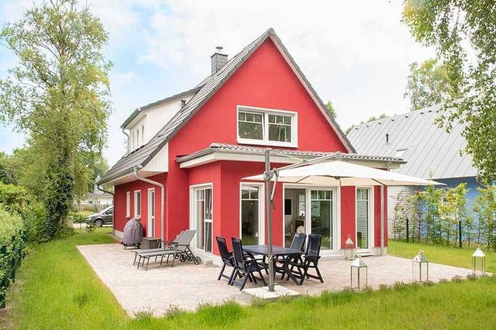 Ferienhaus für 4 Personen, mit Garten und Sauna, mit Haustier in Dierhagen