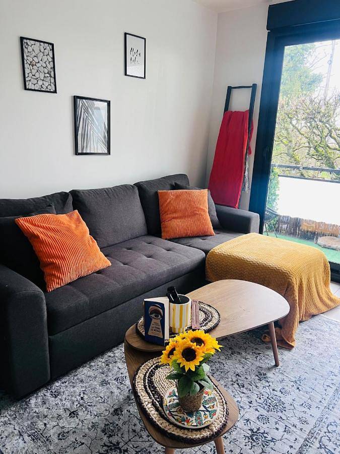 Location de vacances pour 3 personnes, avec Balcon et Terrasse ainsi que Vue sur le lac et Vue à Gournay-sur-Marne