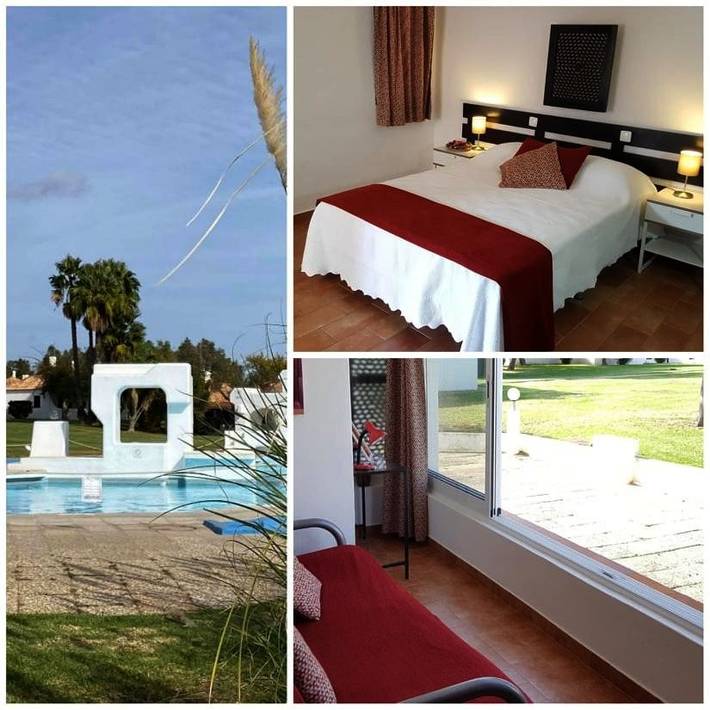 Casa de férias para 4 pessoas, com piscina e jardim e ainda vista em Pedras d'El Rei