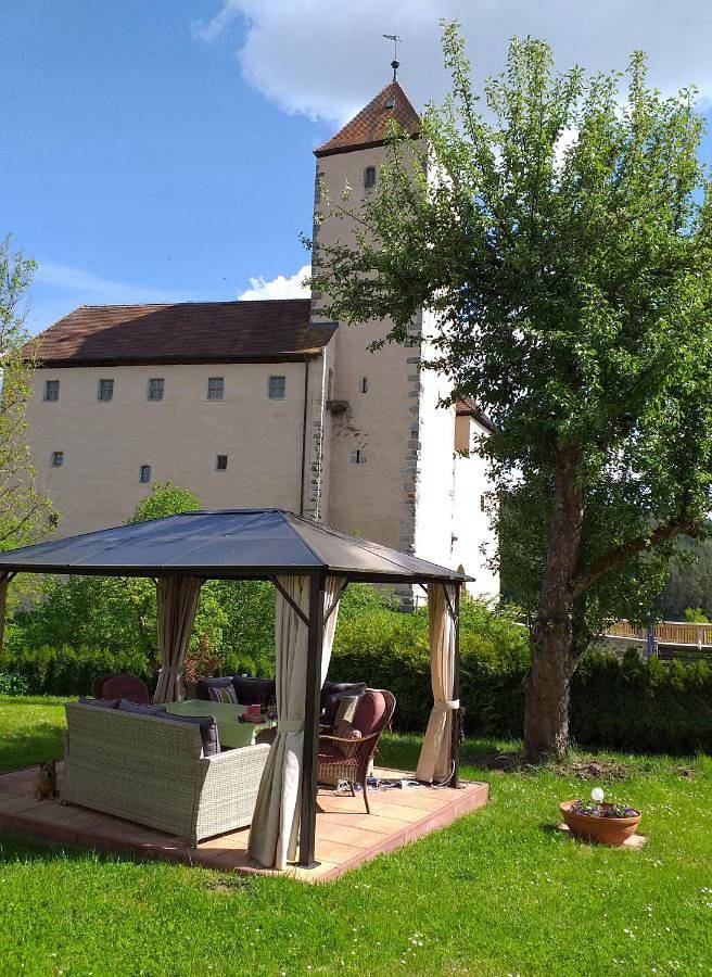 Ferienwohnung für 4 Personen, mit Ausblick und Garten sowie Seeblick in Naturpark Oberpfälzer Wald - 4