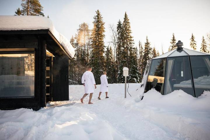 Hotel für 2 Personen, mit Ausblick und Sauna sowie Garten in Rovaniemi - 3