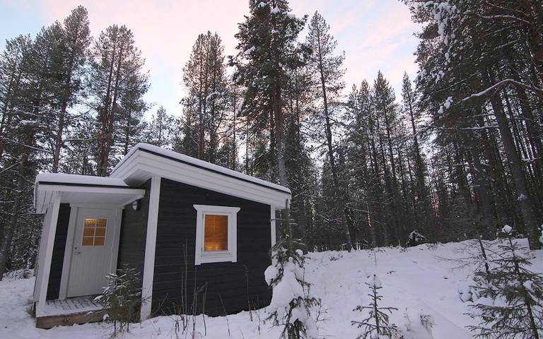 Gîte pour 4 personnes, avec sauna et vue sur le lac ainsi que vue et jardin, animaux acceptés à Kiruna - 3