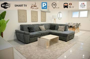 Gîte pour 7 personnes, avec vue et terrasse à Étrembières