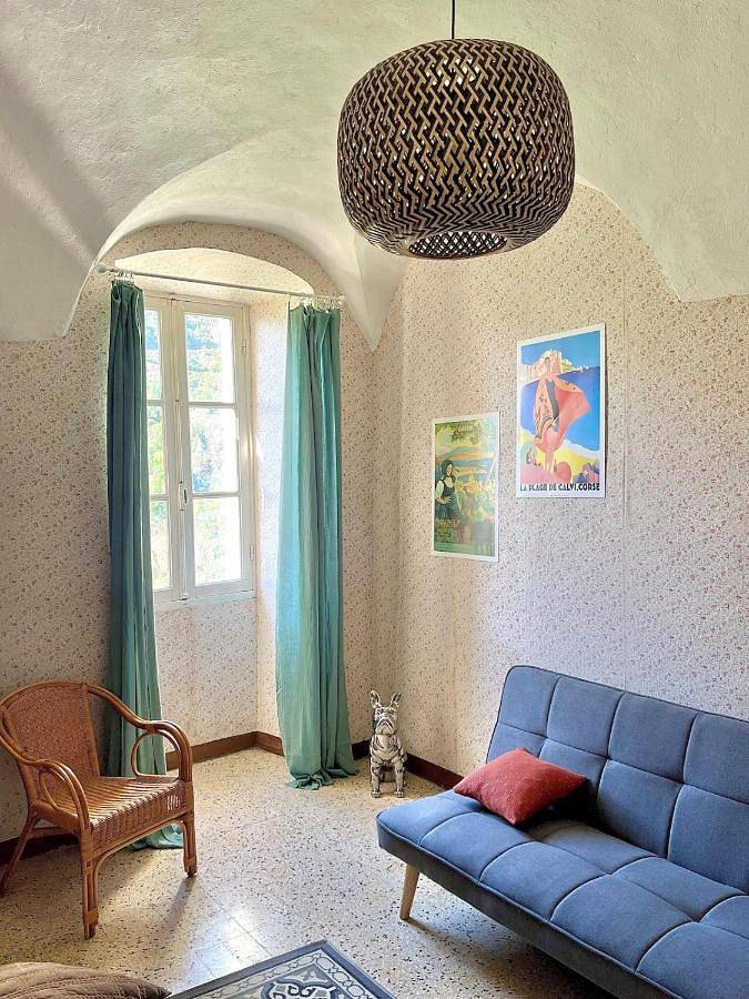 Location de vacances pour 6 personnes, avec balcon et vue à San-Giovanni-di-Moriani