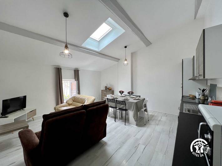 Gîte pour 6 personnes, avec piscine et jardin à Canet - 2