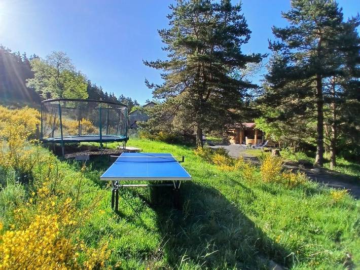 Gîte pour 2 personnes, avec terrasse et sauna ainsi que jacuzzi et jardin à Laussonne - 4