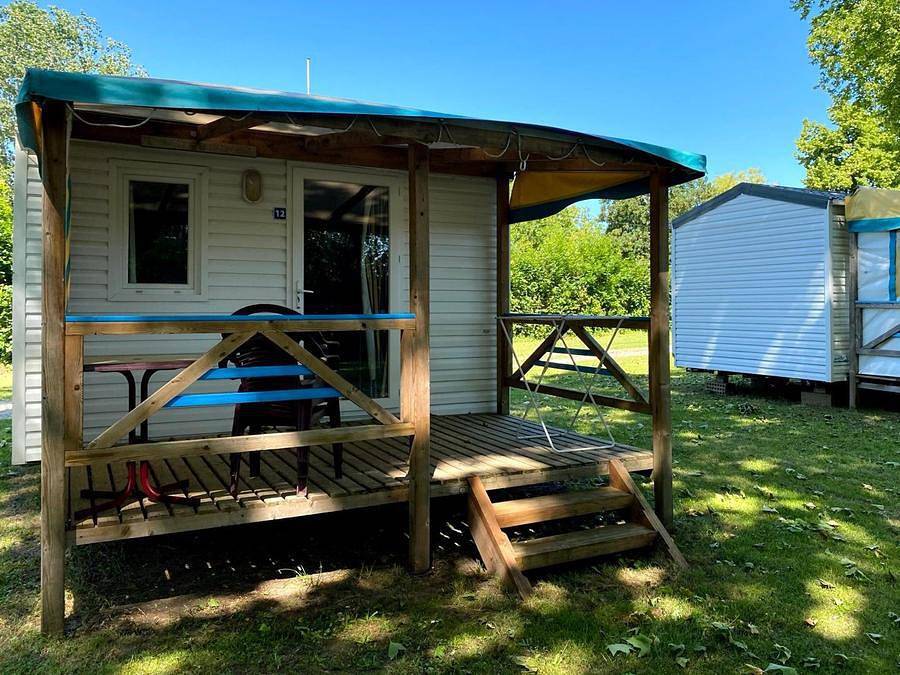 Camping de l'Arquebuse - Mobilheim 2 personen in Athée, Dijon und Umgebung