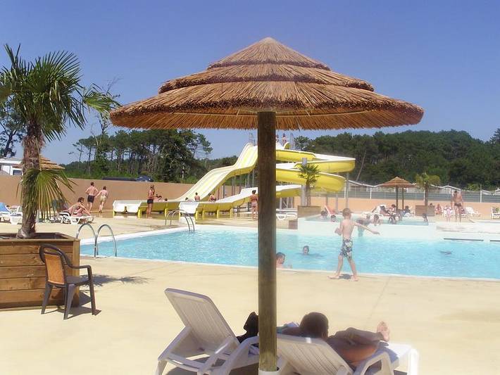 Camping Siblu Les Oyats - FunPass inclus - Mobilheim 8 personen - Wohlbefinden 3ch 8p Signature clim in Seignosse, Côte d’Argent