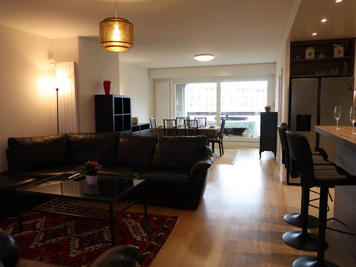 Ferienwohnung für 6 Personen, mit Balkon und Seeblick sowie Ausblick in Genf - 2