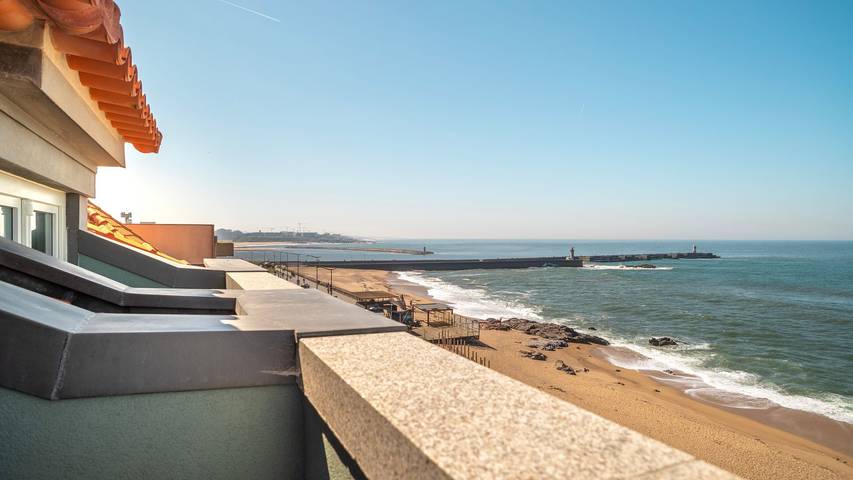Casa de férias para 4 pessoas, com Vista para o mar e Varanda em Foz do Douro