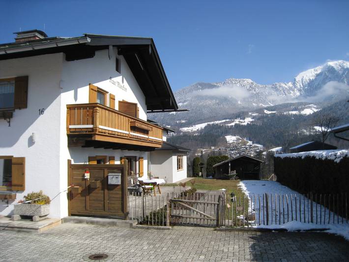Pension für 3 Personen, mit Balkon und Terrasse sowie Garten in Schönau am Königssee