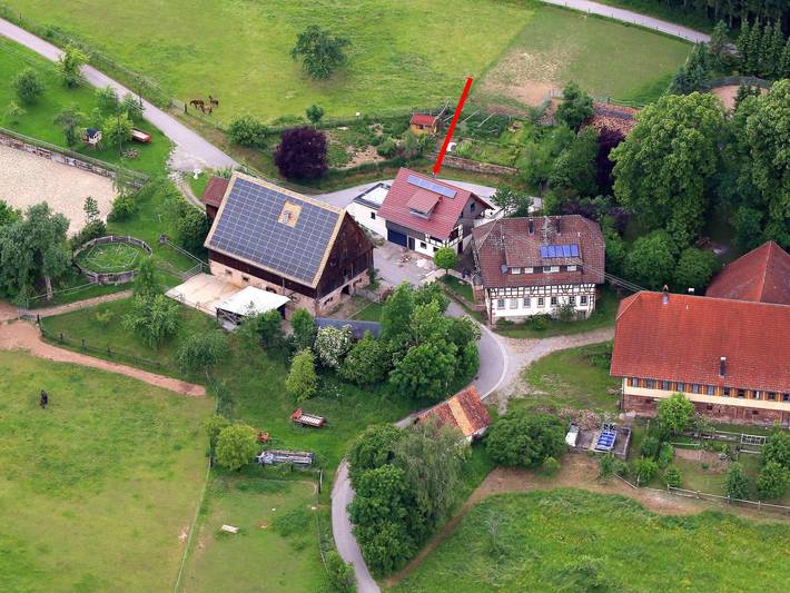 Ferienwohnung für 3 Personen, mit Sauna und Terrasse in Loßburg - 2